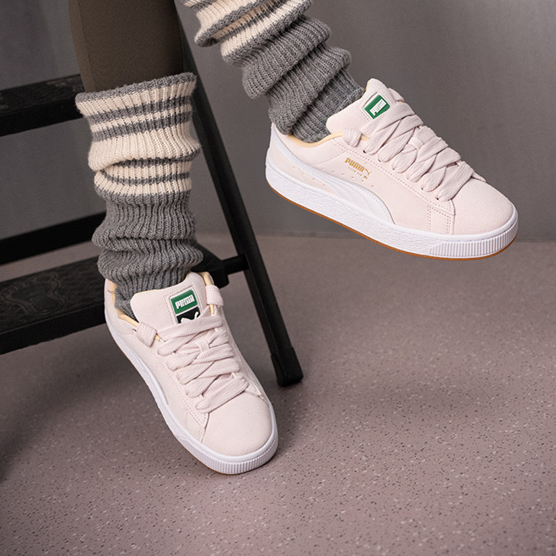 Puma彪马女鞋官方正品Suede粉色低帮板鞋2026春季新款运动休闲鞋,运动鞋new,板鞋,淘宝优惠券,粉丝福利购,淘宝优惠卷