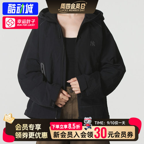 幸运叶子|MLB男装女装2026新款情侣外套时尚户外休闲运动梭织夹克