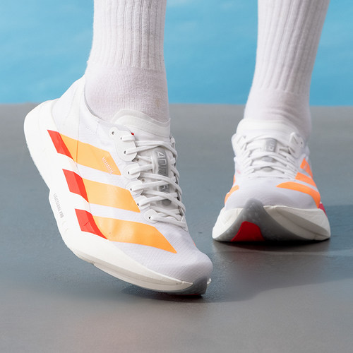 阿迪达斯女鞋2026新款运动鞋ADIZERO ADIOS PRO 4 W跑步鞋JR7087