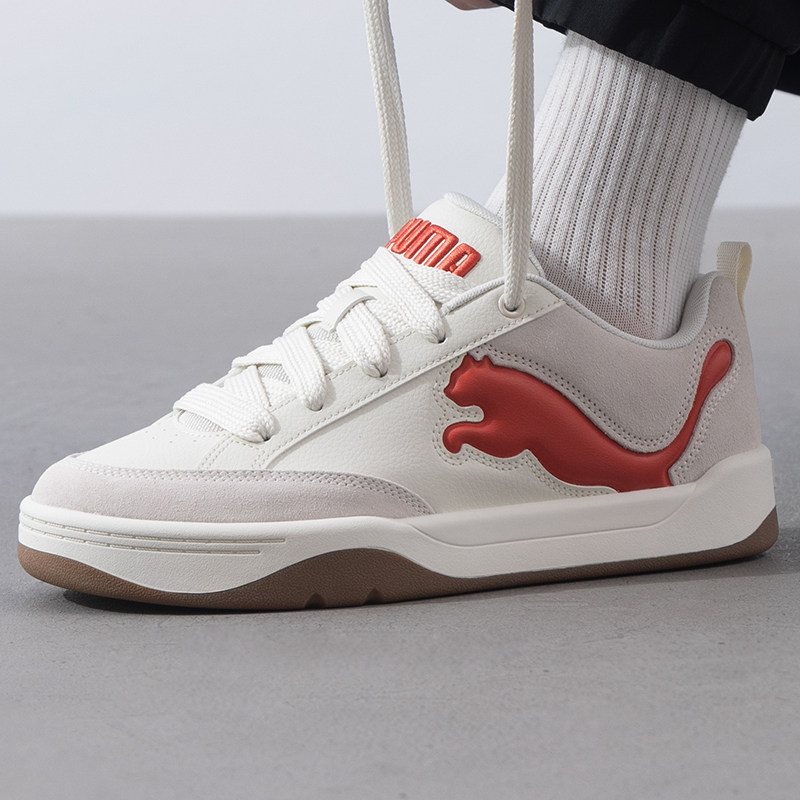 彪马男鞋官方正品Park LifestyleSD火红色板鞋2026春季新款休闲鞋,运动鞋new,板鞋,淘宝优惠券,粉丝福利购,淘宝优惠卷