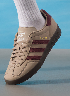 阿迪达斯三叶草男鞋女鞋25秋季新款T头德训鞋低帮休闲板鞋JQ8387