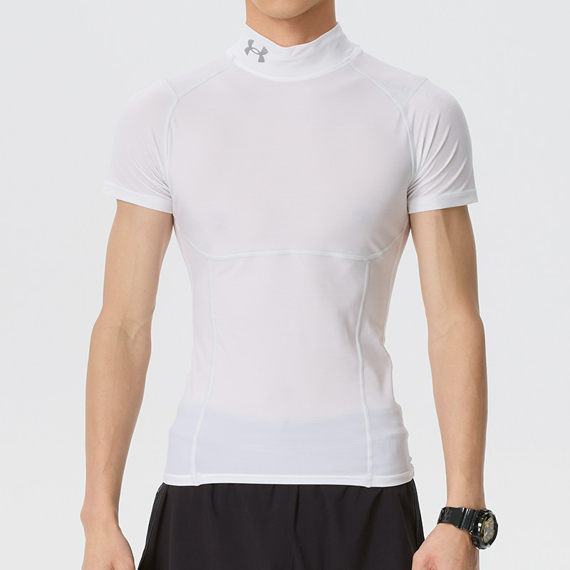 UA安德玛紧身衣HeatGear Elite男子健身运动服夏季短袖t恤6015383