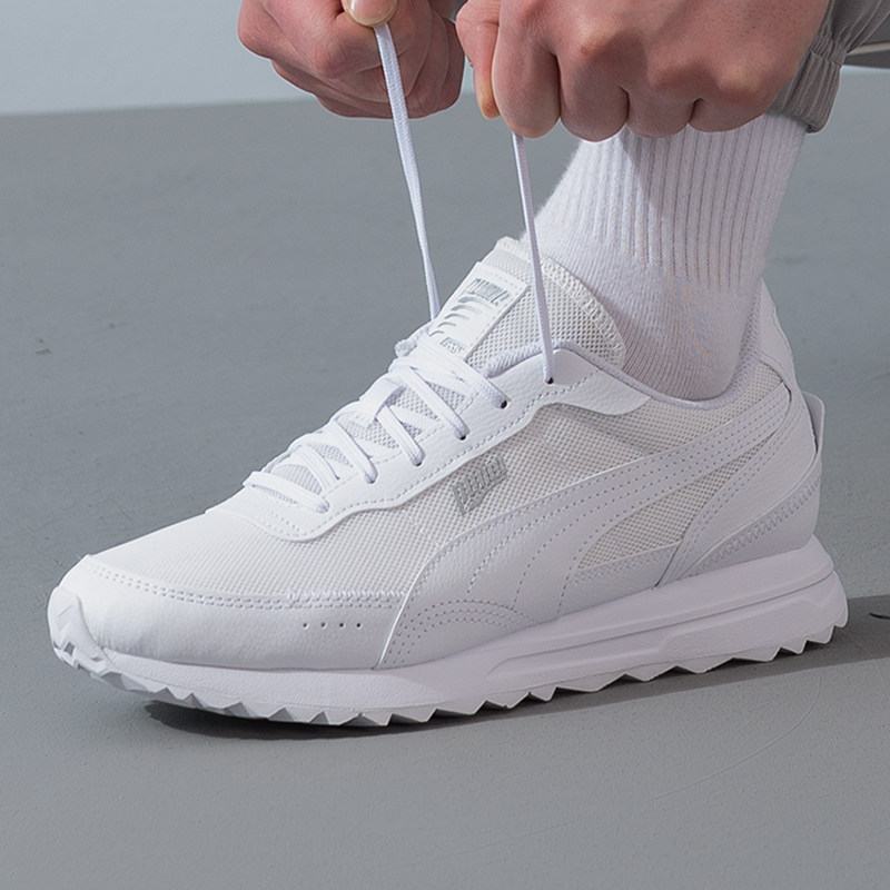 彪马男女鞋官方正品Road Rider LTH白色休闲鞋2026复古舒适运动鞋,运动鞋new,运动休闲鞋,淘宝优惠券,粉丝福利购,淘宝优惠卷