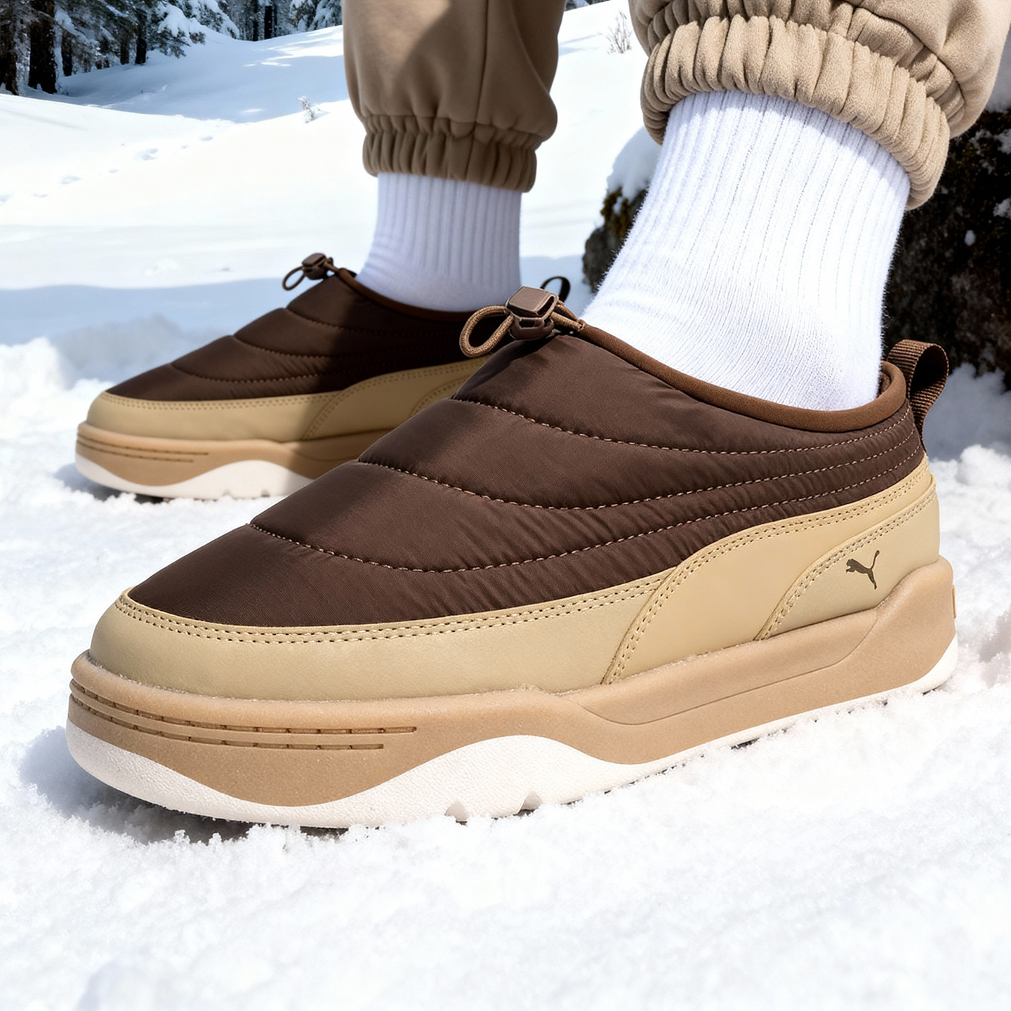 PUMA彪马休闲鞋男鞋女鞋新款运动鞋情侣厚底加绒保暖一脚穿397661