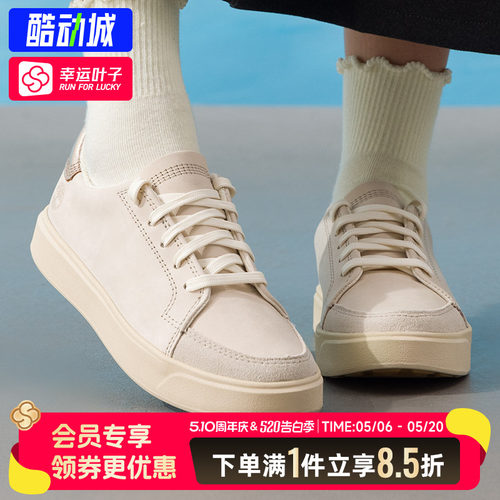 Timberland添柏岚官方女鞋板鞋新款户外轻便舒适透气休闲鞋A41JX