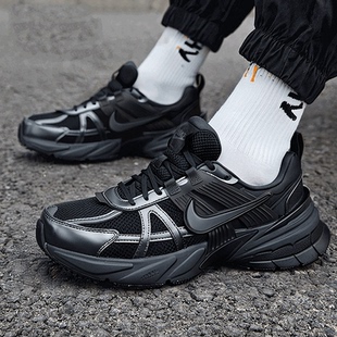 耐克官方正品休闲鞋男鞋V2K RUN新款运动鞋复古老爹鞋透气跑步鞋