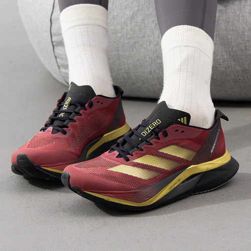 幸运叶子|阿迪达斯跑步鞋男鞋ADIZERO BOSTON 12缓震透气运动鞋
