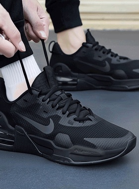 耐克nike男鞋Air Max Trainer5冬季新款黑武士跑步鞋休闲鞋训练鞋