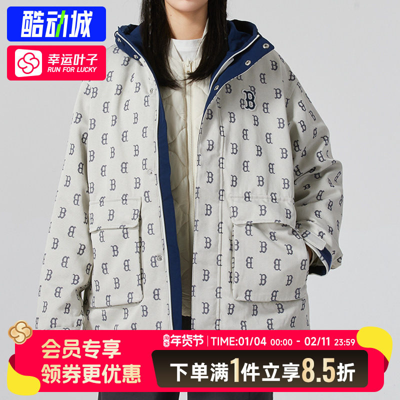 MLB官方正品夹克男装女装25冬季新款满印老花三合一连帽运动夹克,运动服/休闲服装,运动茄克/外套,淘宝优惠券,粉丝福利购,淘宝优惠卷