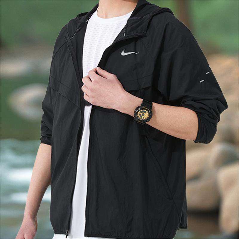 Nike耐克外套男款官方正品运动服2026春季新款黑色训练跑步夹克男