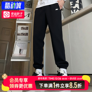 男裤 束腿针织长裤 25秋冬新款 保暖舒适休闲裤 运动裤 斯凯奇加绒长裤