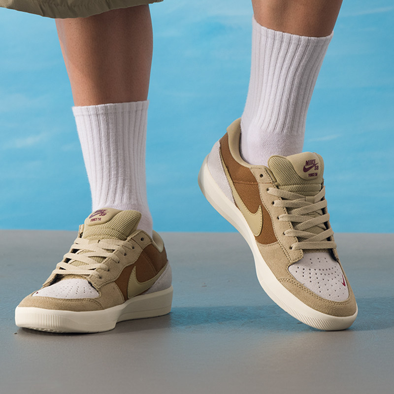 NIKE耐克滑板鞋男女同款2025冬季新款轻便舒适低帮运动休闲鞋板鞋