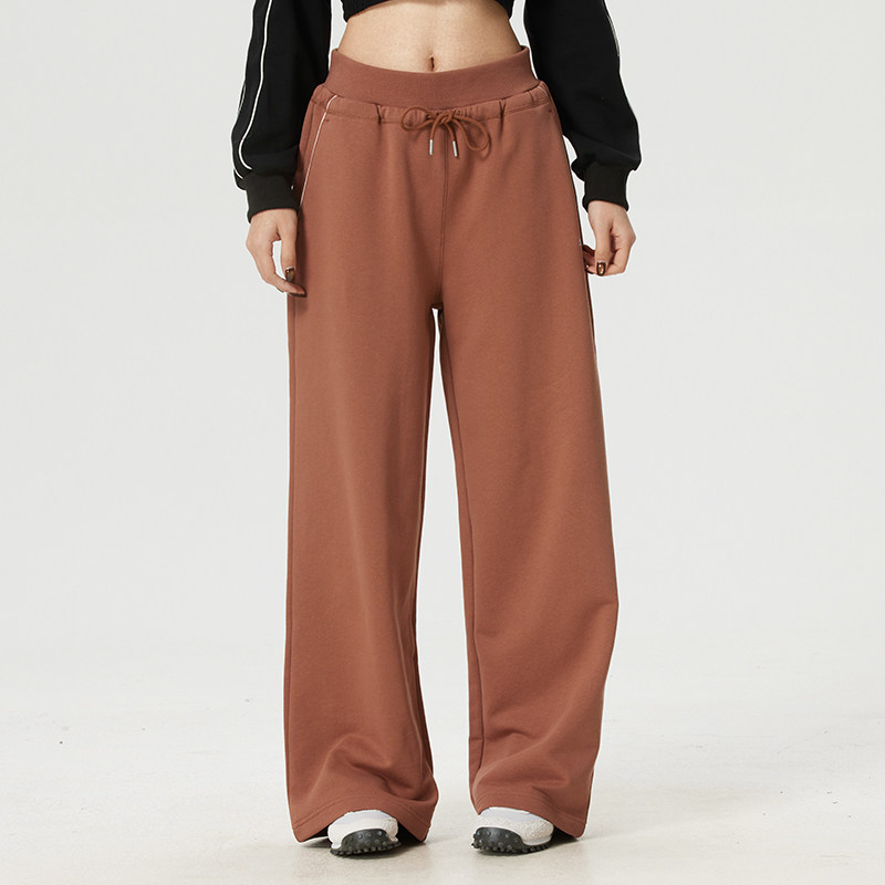 PUMA彪马女裤官方正品棕色直筒针织长裤2026春季新款运动裤休闲裤,运动服/休闲服装,运动长裤,淘宝优惠券,粉丝福利购,淘宝优惠卷