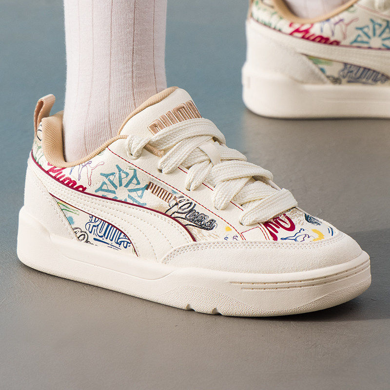 彪马官方正品板鞋男鞋女鞋2026秋季新款情侣运动鞋复古涂鸦面包鞋