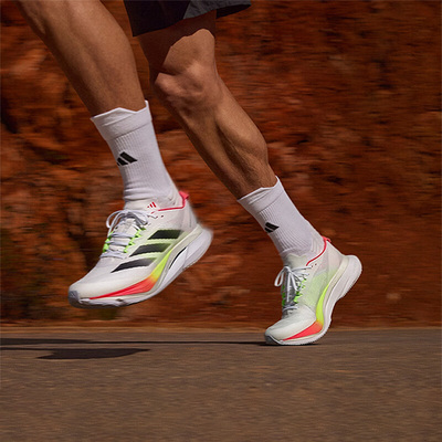 阿迪达斯官方正品男鞋2025新款ADIZERO BOSTON 12 M竞速跑步鞋男
