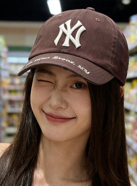 MLB男女帽子2025冬季新款运动帽情侣遮阳帽鸭舌帽棒球帽3ACPKP02N