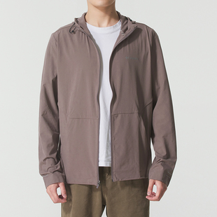 Columbia哥伦比亚男装2025秋季新款户外休闲连帽夹克外套AE4838