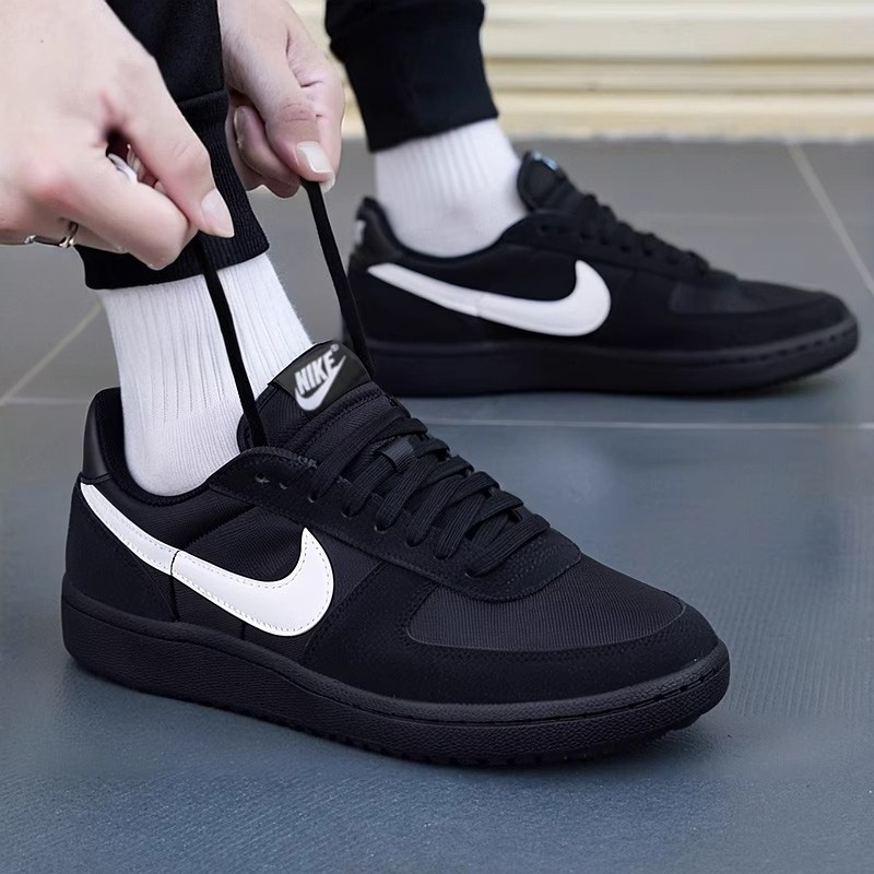 耐克Nike男鞋25新款低帮经典复古运动鞋轻便板鞋黑白德训鞋休闲鞋