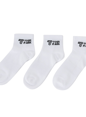 TOURMARK男袜女袜  新款时尚潮流透气跑步休闲运动风 TK807101