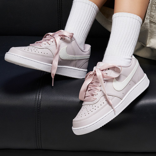 NIKE耐克官方正品2025新款女休闲运动滑板鞋Court Vision Low