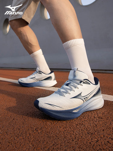 Mizuno美津浓男鞋爆米花运动鞋减震轻便跑步鞋ASTRO PLUS