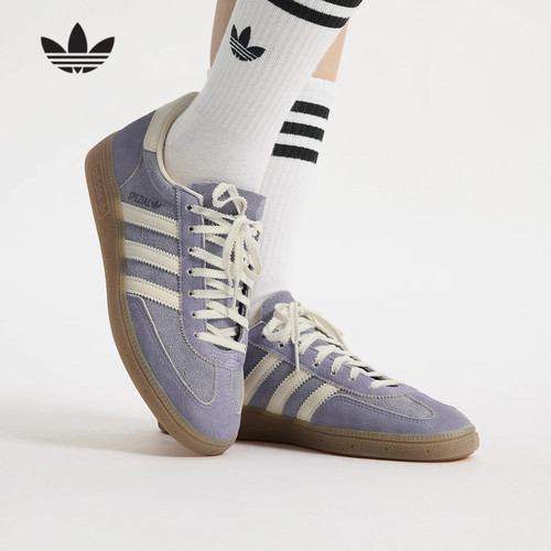 阿迪达斯三叶草板鞋女鞋2025新款SPEZIAL W德训鞋T头鞋正品鞋子