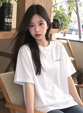 幸运叶子|哥伦比亚短袖女装26夏季新款半袖运动训练透气T恤AL3894