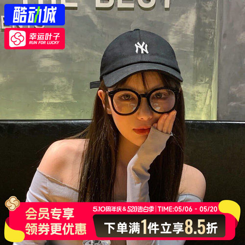 MLB帽子男女帽2026新款情侣运动软顶棒球帽刺绣运动帽遮阳鸭舌帽