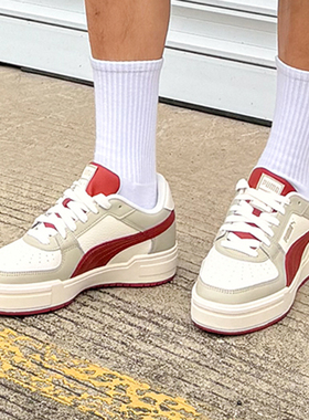 彪马男鞋官方正品CA Pro Classic火红色板鞋2026春季款运动休闲鞋