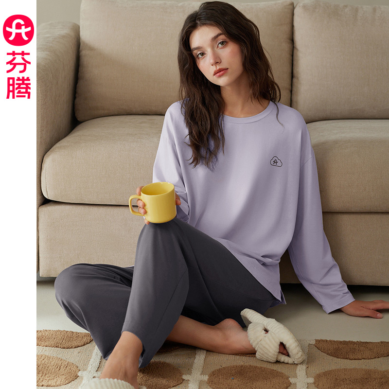 芬腾女睡衣莫代尔家居服