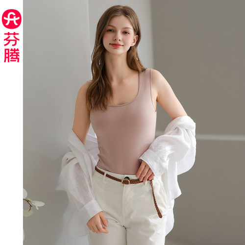 芬腾女士睡衣夏季薄款背心上衣