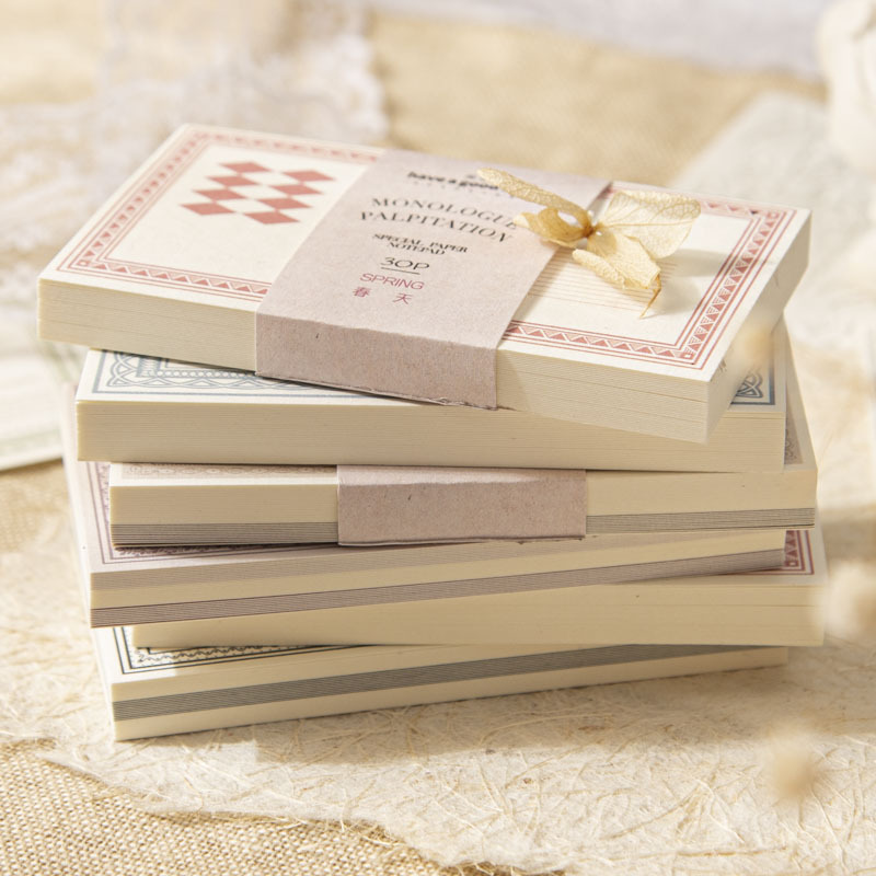 无粘性30张独白悸初系列便签本