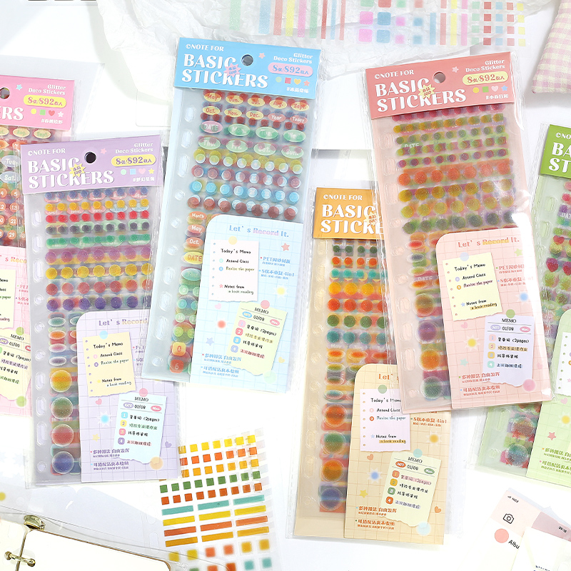 NOTEFOR四季交响系列PET贴纸