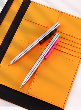 德国Senator胜奈德金属不锈钢杆中性笔水笔签字笔旋转出芯圆珠笔