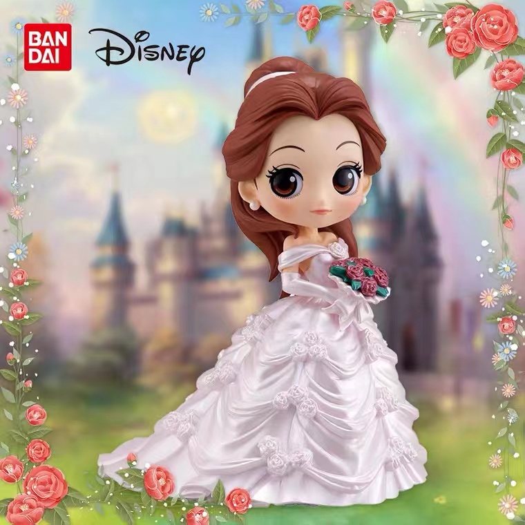 万代迪士尼公主娃娃手办