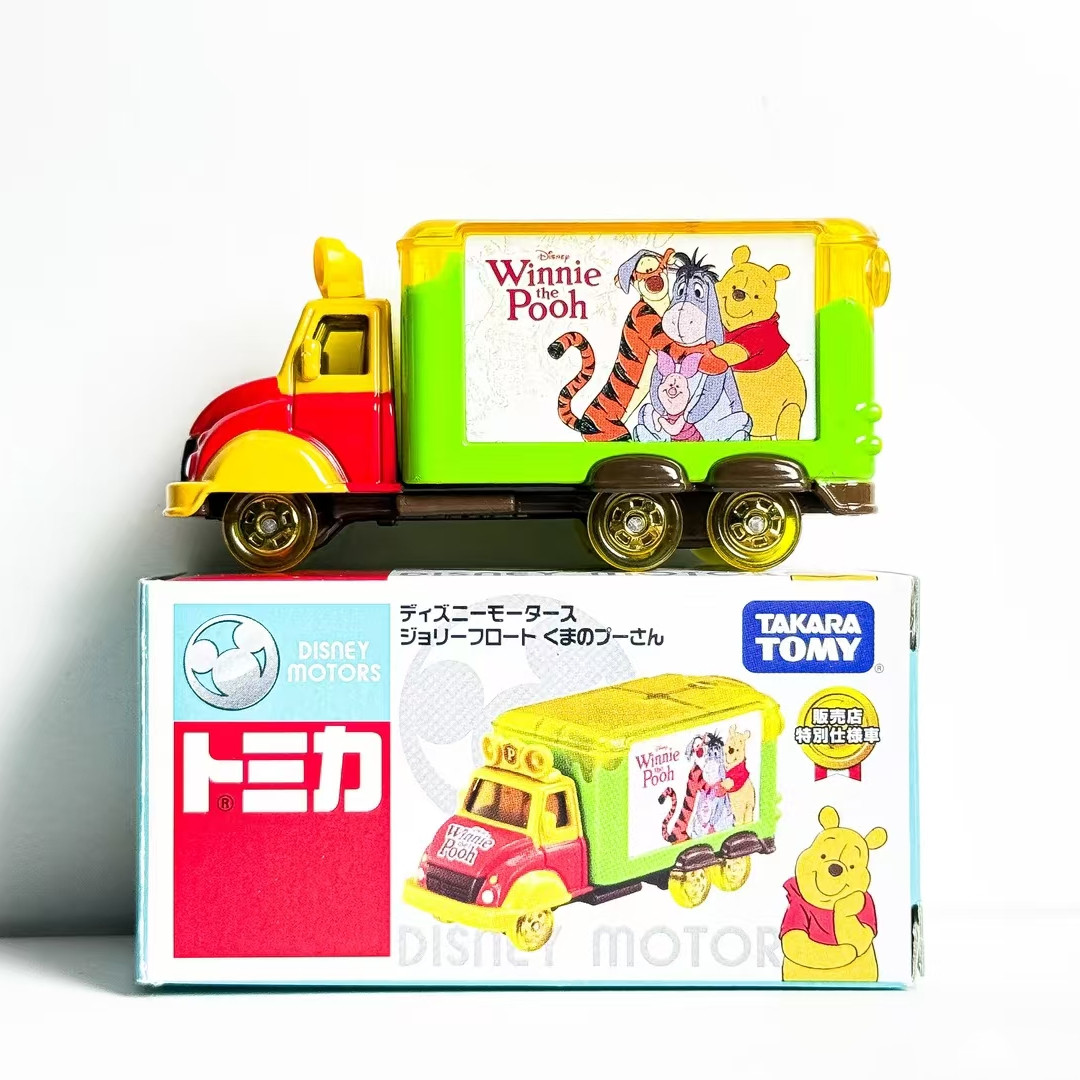 『小汤圆のTOY』现货绝版多美卡迪士尼小熊维尼汽车宣传车模型