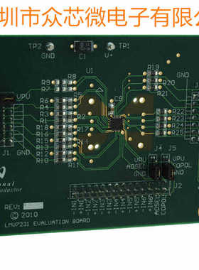 全新原装 LMV7231EVAL/NOPB 比较器 接口 评估板