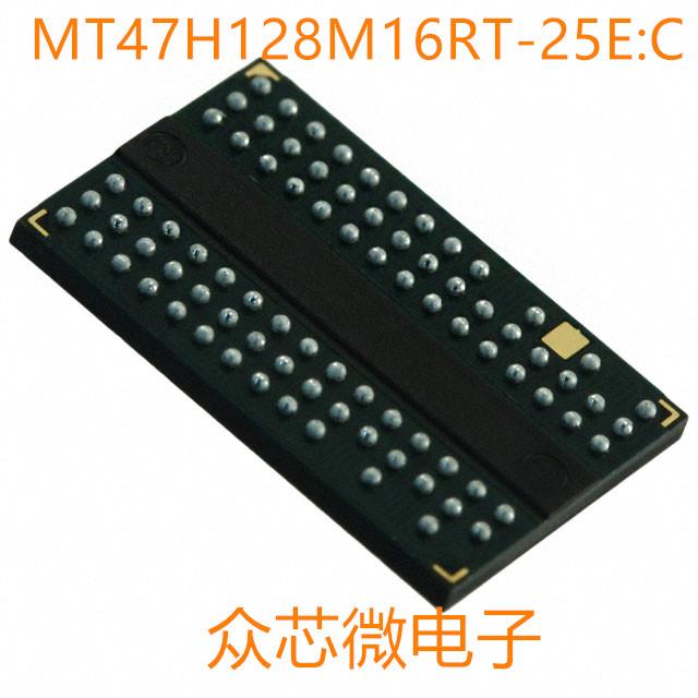 MT47H128M16RT-25E:C 84FBGA MT47H128M16RT-25E:C