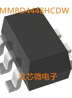MMBD4448HCDW 80V 250mA SOT-363 MMBD4448HCDW