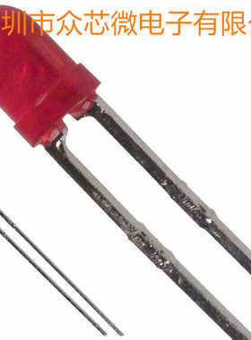 全新原装 SSL-LX3044LID 红色 LED 指示 - 分立 2V 径向