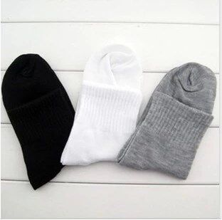 男士休闲运动棉袜子中筒便宜耐磨结劳保工作袜不臭脚吸汗10双包邮