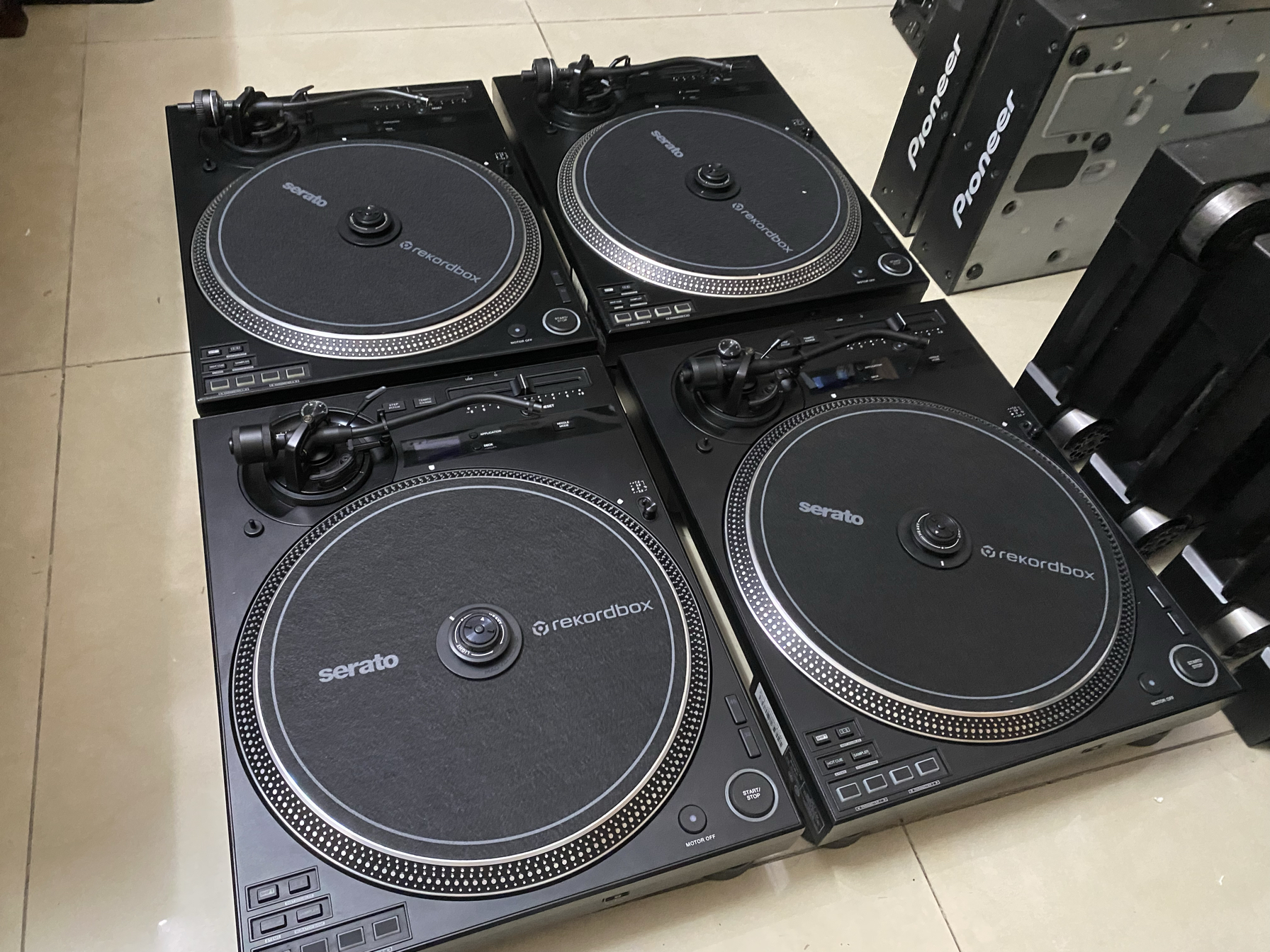 pioneer 先锋PLX-CRSS12黑胶机 DJ唱机 直接DVS黑胶搓碟serato