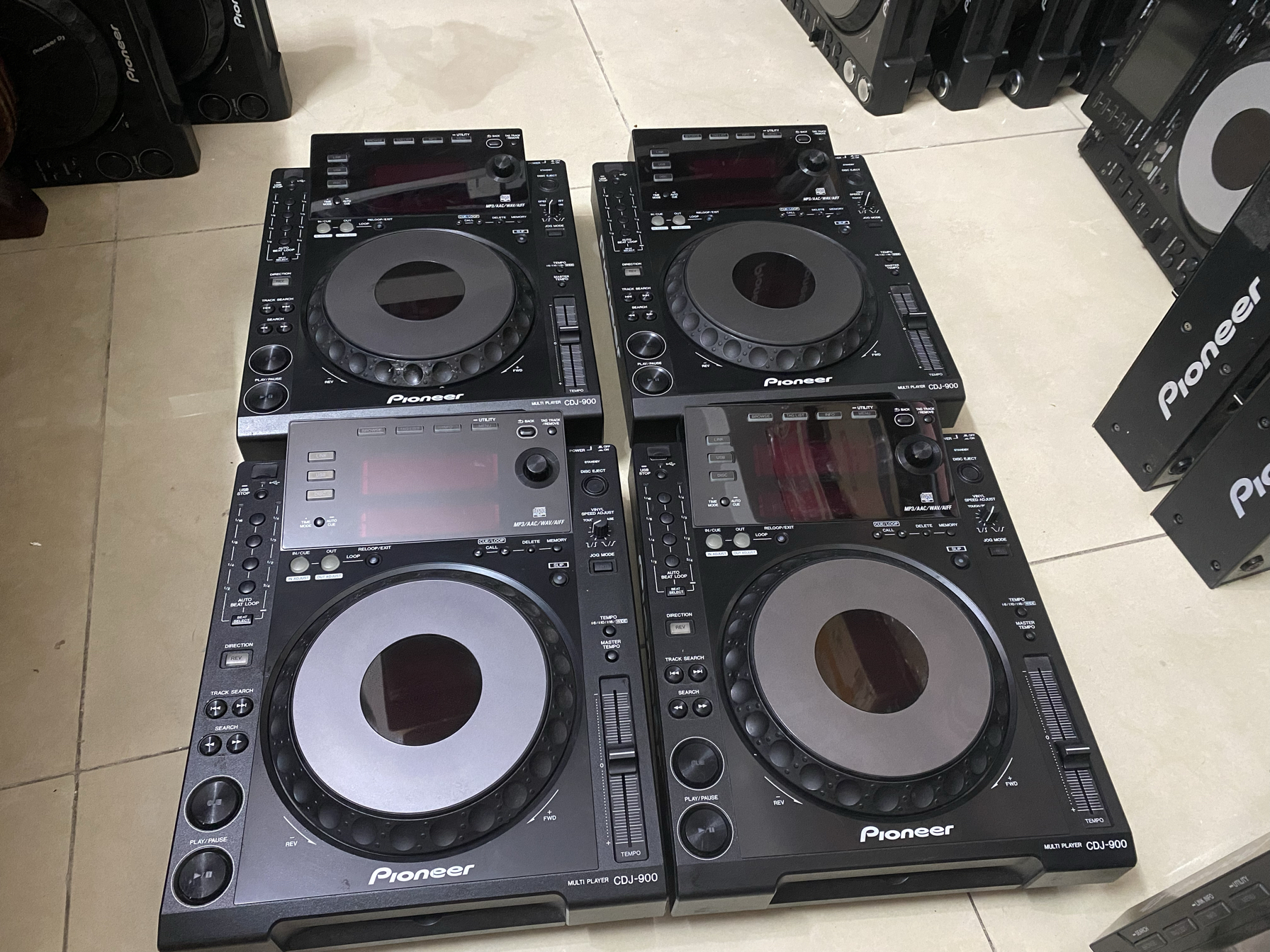 pioneer 先锋CDJ900打碟机一对 DJ打碟设备 功能完好 保修3月