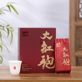 仙醇武夷山大红袍茶叶礼盒装送礼长辈领导伴手礼浓香型口酿茶