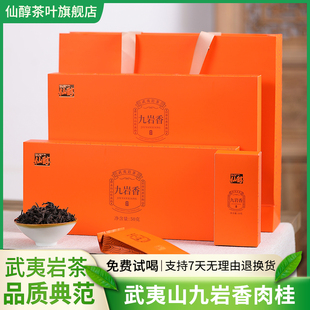 九岩香肉桂武夷山岩茶浓香肉桂茶叶自饮礼袋装 2023新茶每条50g