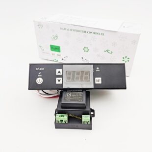 尚方SF 201温控仪显示 201展示柜温度控制器冰柜雪柜电子温控器PC