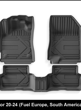 适用于20-24款达契亚Renault/Dacia Sandero桑德罗全TPE脚垫跨境