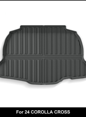 适用于24款丰田Corolla cross汽车后备箱垫全环保TPE尾箱垫子跨境