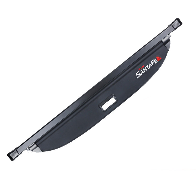 于现代13-19款全新胜达后备箱遮物帘 途胜后备箱隔物挡板改装