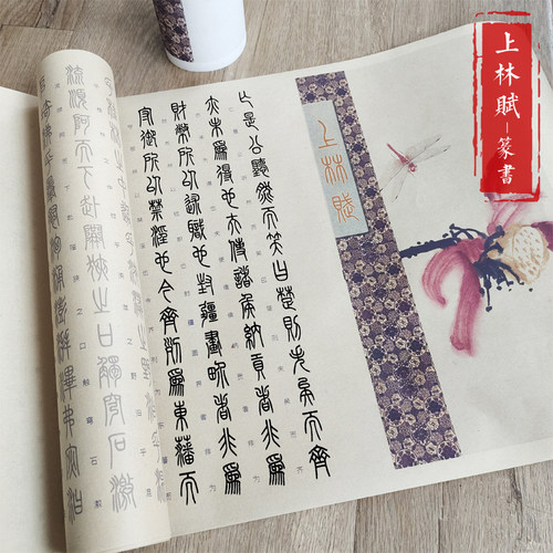 网红上林赋篆书描红毛笔字帖